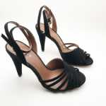 하이힐 샌들 여성 2019 뉴 잉글랜드 스웨이드 화이트 칼라 패션 편안한 여성용 가죽 포멀 라이스 슈즈의 그림