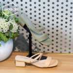 여성 신발 레이스 업 슬리퍼 샌들의 그림