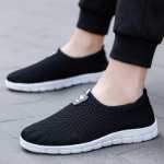 베이징 천 신발 / 여성 메쉬 캐주얼 스포츠 신발의 그림