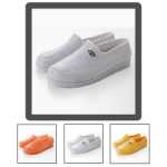 남성용 로우 탑 레인 슈즈 /  레인 슈즈 작업 신발의 그림