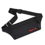 남성 및 여성 스포츠 허리 팩의 그림