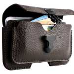 휴대 전화 벨트지갑의 그림