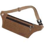 남성 및 여성 야외 스포츠 허리 팩의 그림