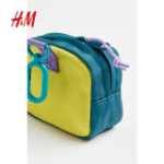 남성 캐주얼 패션 체크 무늬 도난 방지 허리 가방의 그림