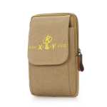 남성 허리 휴대폰 가방의 그림