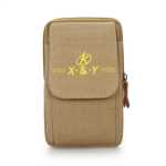 남성 허리 휴대폰 가방의 그림