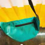 허리 가방의 그림