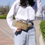 남성 및 여성 다기능 가방의 그림