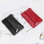 가죽 동전 지갑의 그림