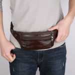 남성용 허리 팩의 그림