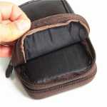 소가죽 남성용 휴대폰 가방의 그림