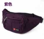 남성 여성 벨트 가방의 그림