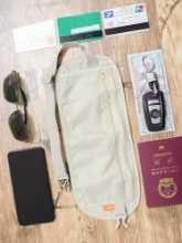 도난 방지 허리 팩의 그림