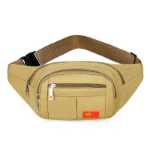 다기능 캔버스 휴대폰 허리 팩의 그림