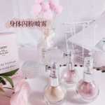 블랑키어 신부 바디 글리터 스프레이 쉬머 펄 헤어 글리터 스프레이 쉬머 글리터 하이라이팅의 그림