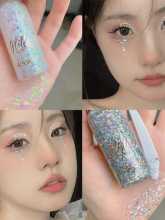 페이스 바디 리퀴드 글리터 아이섀도우 어린이 무대 공연 메이크업 아이 샤인 글리터 헤어 젤 스튜디오의 그림