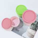 크림 디스펜서 병 바디 밀크 스킨 케어 화장품 디스펜서 박스 화장품 샘플 빈 병 여행 휴대용 세트의 그림