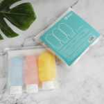 여행용 샴푸 디스펜서 병 호스 세트 스퀴즈 화장품 세안 샤워 젤 바디 로션 빈 병의 그림