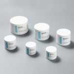 휴대용 크림 디스펜서 병 화장품 아이 크림 샘플 빈 병 연고 크림 바디 밀크 디스펜서 박스 여행 세트의 그림