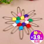 아기 출산 용품 안전 핀 10 팩의 그림