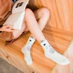 임산부 양말의 그림