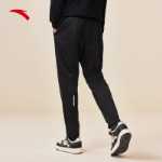 안티 두꺼운 벨벳 바지 丨 스포츠 패딩 스웨트 팬츠 남성 봄 니트 따뜻한 스포츠 레저 스트레이트 팬츠 바지의 그림