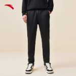 안티 두꺼운 벨벳 바지 丨 스포츠 패딩 스웨트 팬츠 남성 봄 니트 따뜻한 스포츠 레저 스트레이트 팬츠 바지의 그림