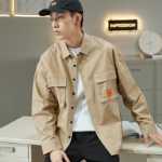 남성 캐주얼 긴팔 셔츠의 그림