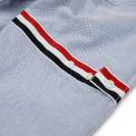 톰브라운 남성 캐주얼 스트라이프 옥스포드 롱 셔츠의 그림