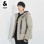 잭 존스 겨울 새로운 남성 다운 재킷의 그림