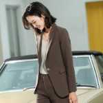 여성정장의 그림