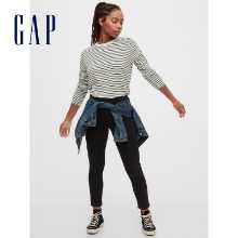 갭 여성 캐주얼 스트라이프 루즈 긴팔 티셔츠의 그림