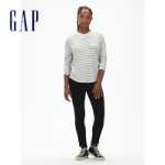 갭 여성 캐주얼 스트라이프 루즈 긴팔 티셔츠의 그림