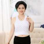 여성 중년 및 노인 스웨트 셔츠의 그림