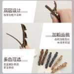 땋은 머리 클립의 그림