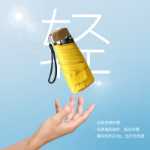 작고 편리한 태양 우산의 그림