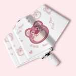 딸기 곰 프린트 우산의 그림