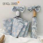 전자동 유화 꽃 우산의 그림