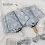 전자동 유화 꽃 우산의 그림