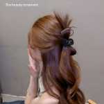 깃털 셔틀콕 헤어 클립의 그림