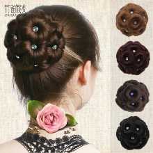 헤어 패키지 가발의 그림