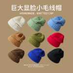 두꺼운 양모 모자의 그림