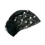 여성 머리 스카프 모자의 그림