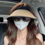 선 스크린 모자 여성용의 그림