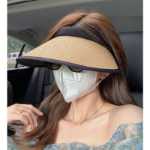 선 스크린 모자 여성용의 그림