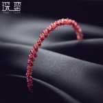 천연 스피넬 팔찌의 그림