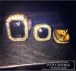 주얼리 반지 커플 골드 반지의 그림