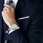 기계식 방수 남성용 시계의 그림