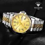 다이아몬드 남성용 자동 기계식 시계의 그림