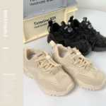 왼쪽 서쪽 소년 운동화 메쉬 통기성 가을 2023 새로운 아동 신발 작은 흰색 신발 중대형 소년 소년 조류의 그림